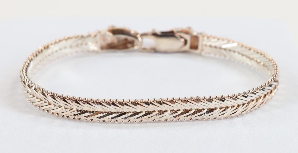 Sterling Silver Wildcat Bracelet
