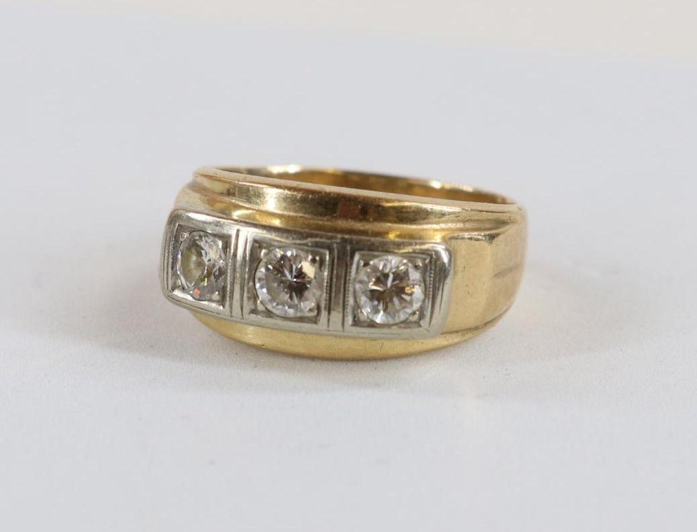 14K Gold Diamond Ring