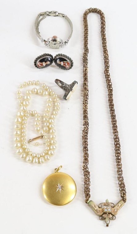 Victorian, Necklaces, Pendant, Watch, Ring, Earrings