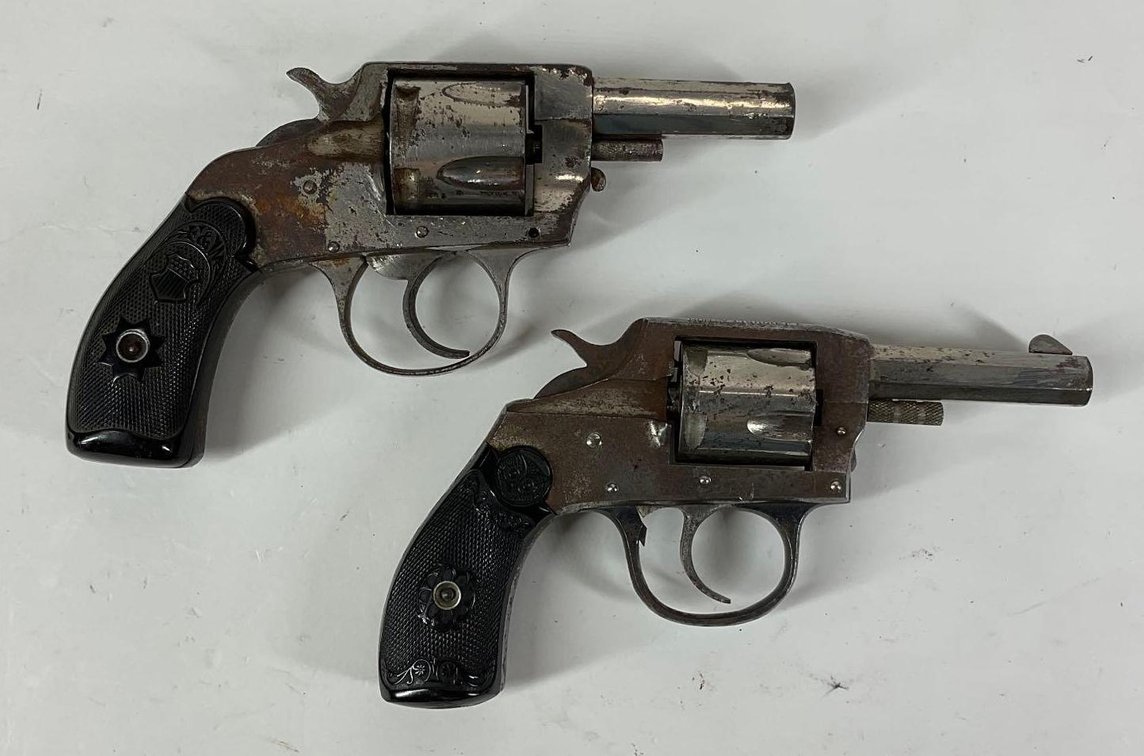 Lot of 2 Double Action Revolvers