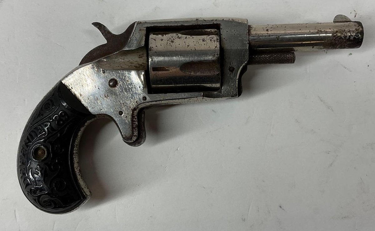Antique Defender 89 (Johnson & Bye) Spur trigger revolver