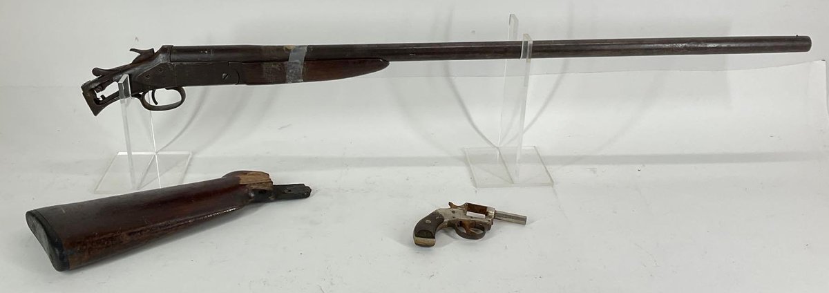 Shotgun And Revolver For Parts Or Repair
