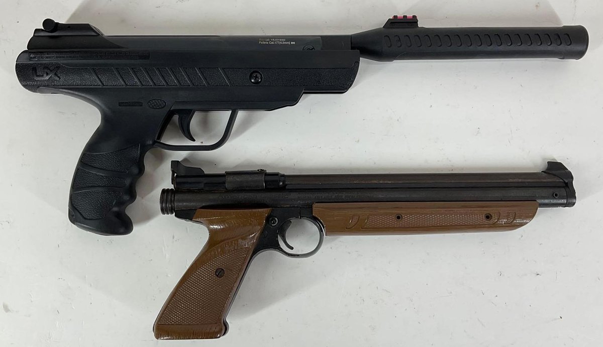 Lot of 2 .177 Air Pistols
