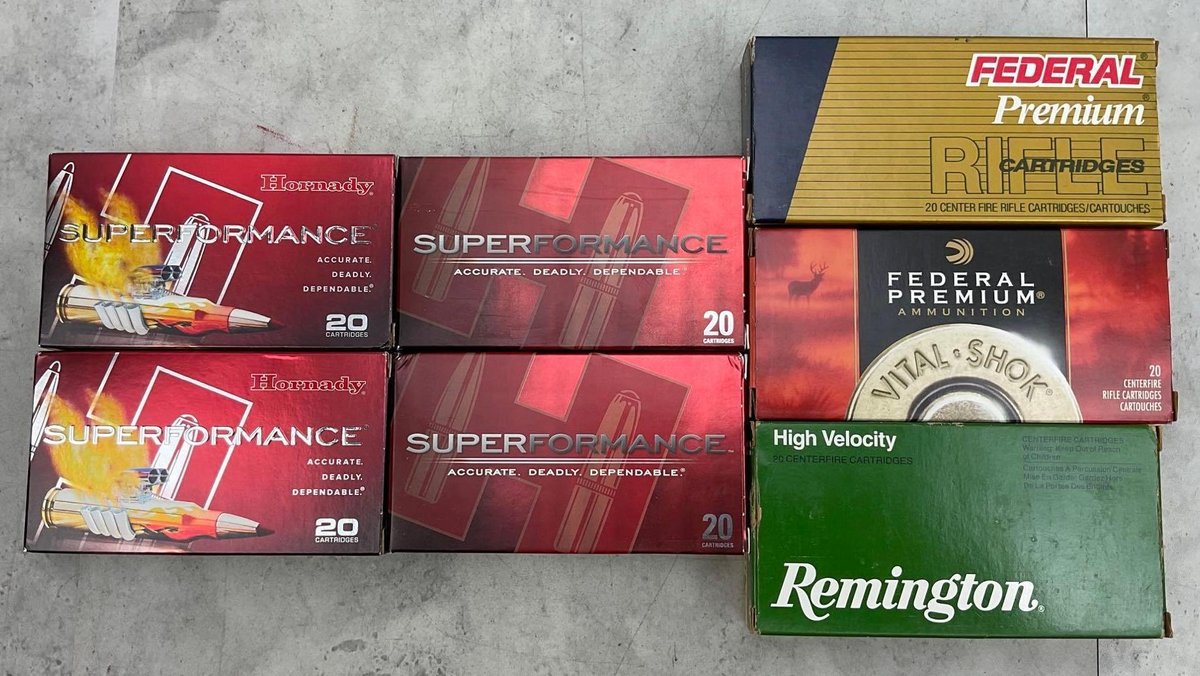 257 Roberts Ammo Assorted