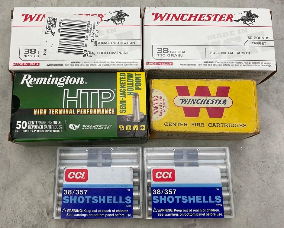 38 Special Ammo Including Shot