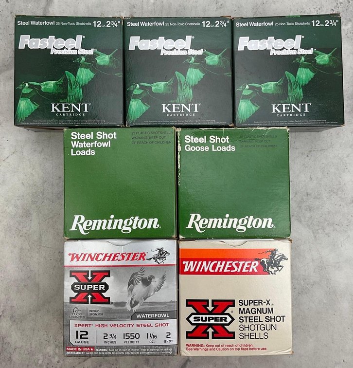 12Ga Steel Shot Ammo Assorted