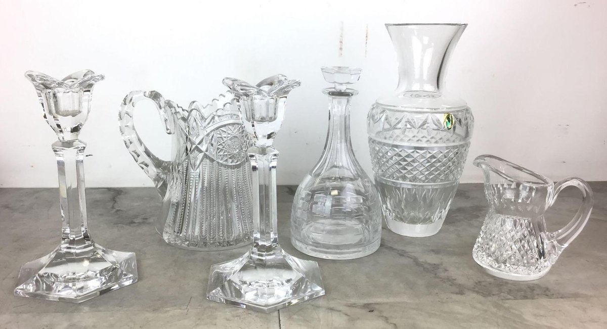 Orrefors Crystal & Cut Glass Assortment