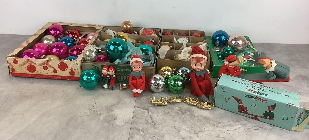 Vintage Christmas Decorations