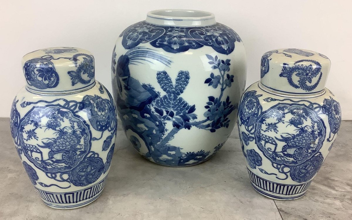 Canton Ware Ginger Jars