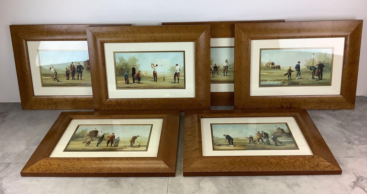 Framed Golf Prints