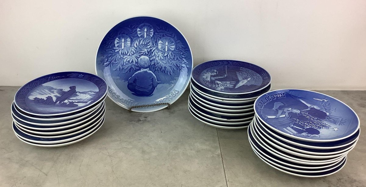 Royal Copenhagen and Bing & Grondahl Plates