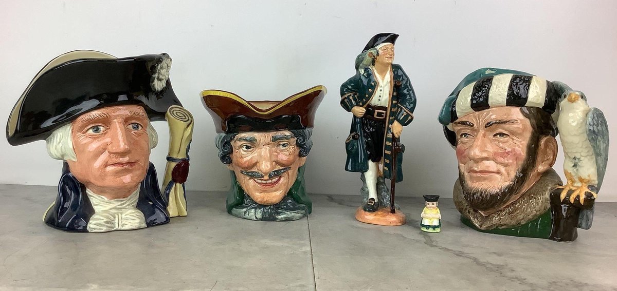 Royal Doulton Toby Jugs
