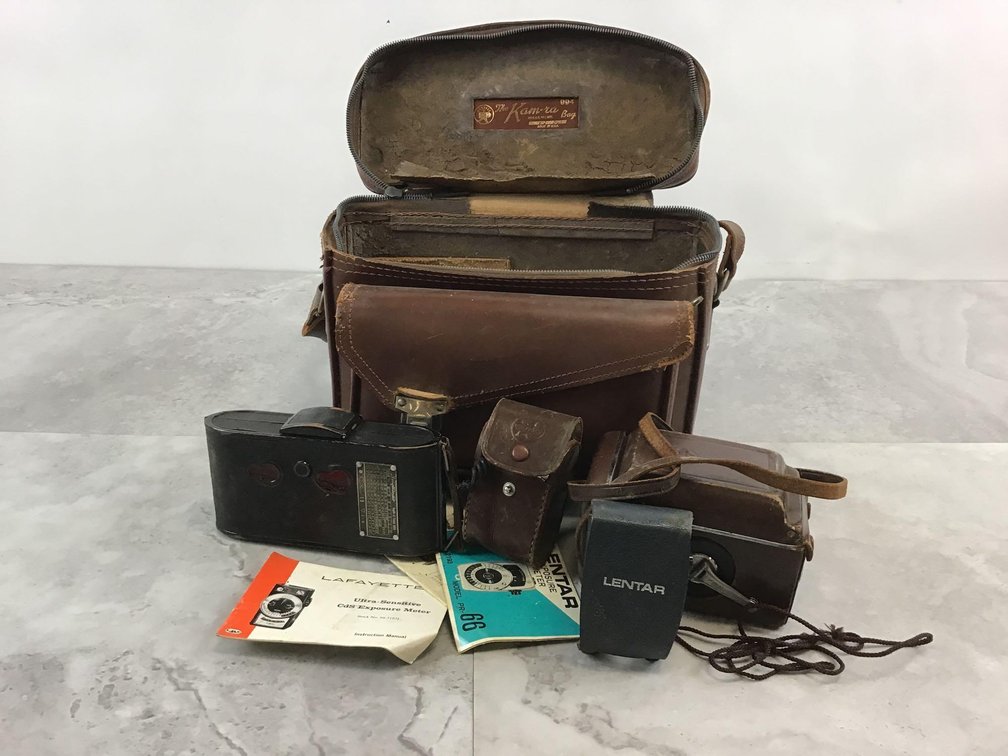 Sawyer’s Mark IV Camera and Voigtländer Camera 