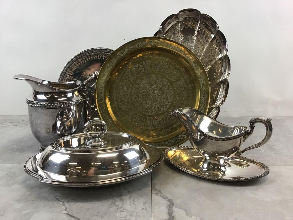 Silver Plate Grouping Including Reed and Barton 