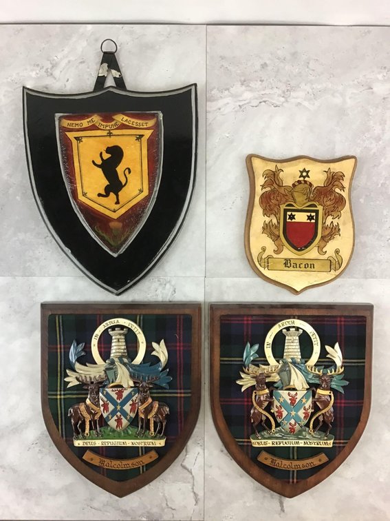 Scottish Heraldry Plaques