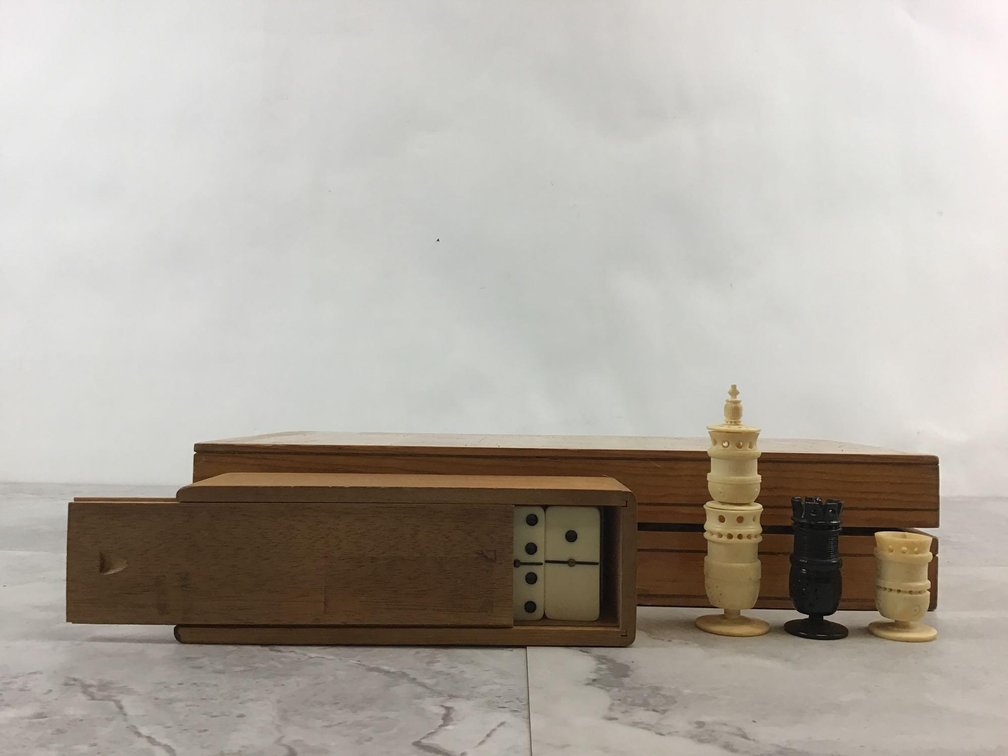 Chess & Dominoes Set
