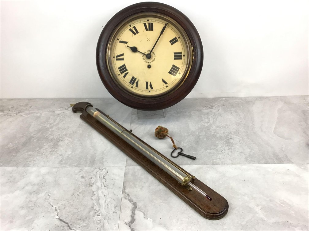 Thermometer & Royal Infirmary Clock