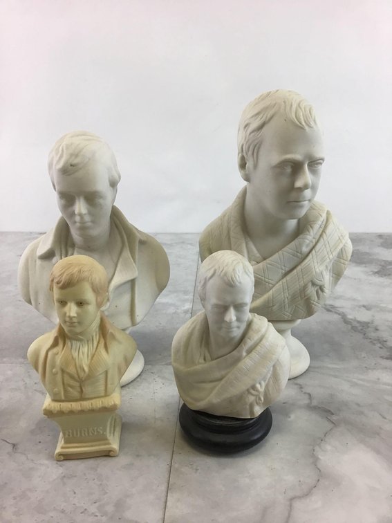 Robert Burns & Decorative Busts