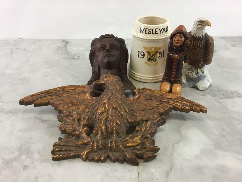 Eagle Figures, Beer Stein & Home Decor