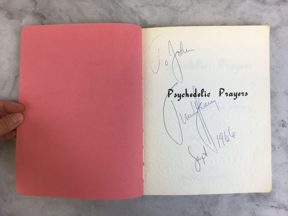 Image for Love of Earth & Psychedelic Prayers, Signed 1st Editions