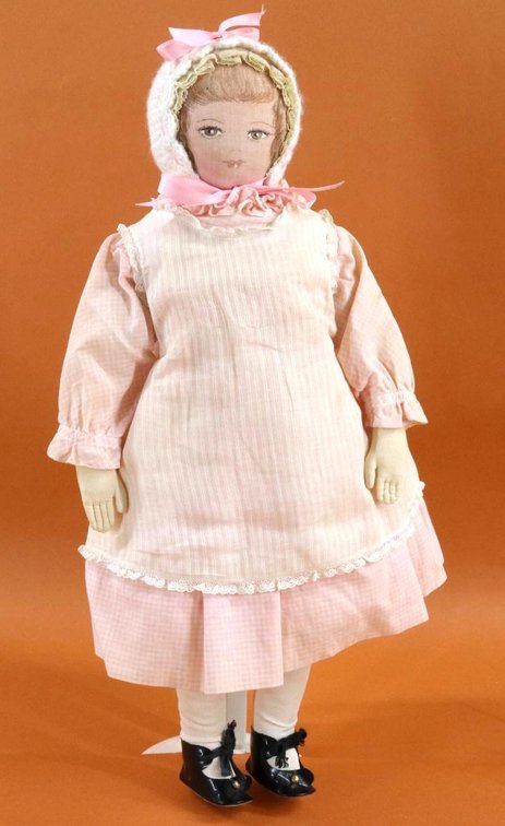 LOT OF CLOTH DOLLS.