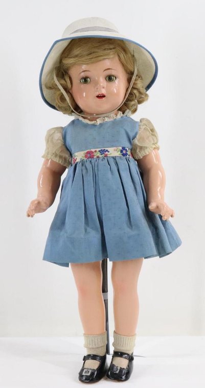LOT OF COMPOSITION DOLLS.