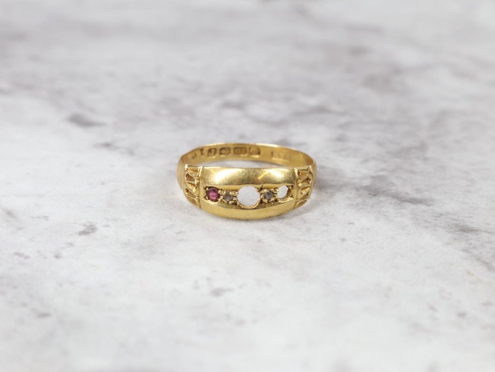 Image for 18KY Gold Ring Setting