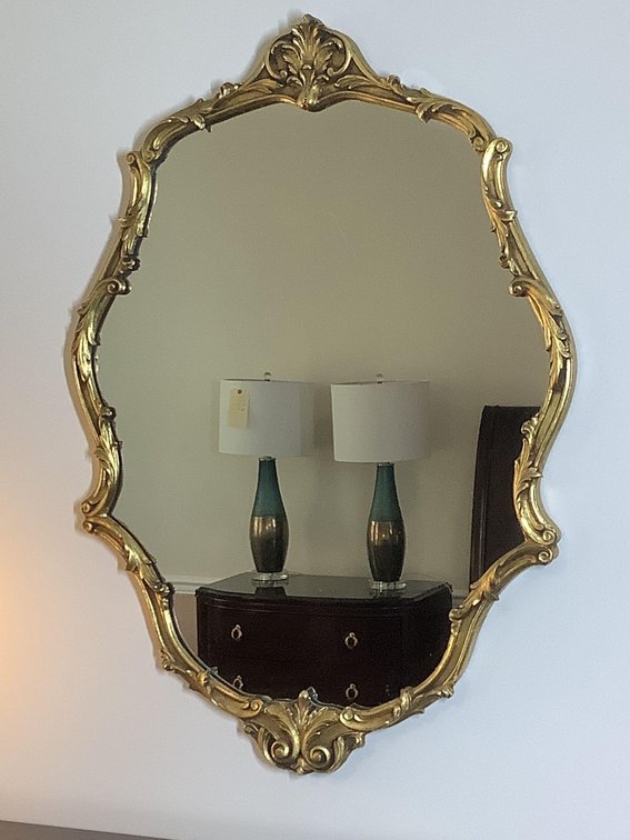 Image for Gold Decorated Mirror