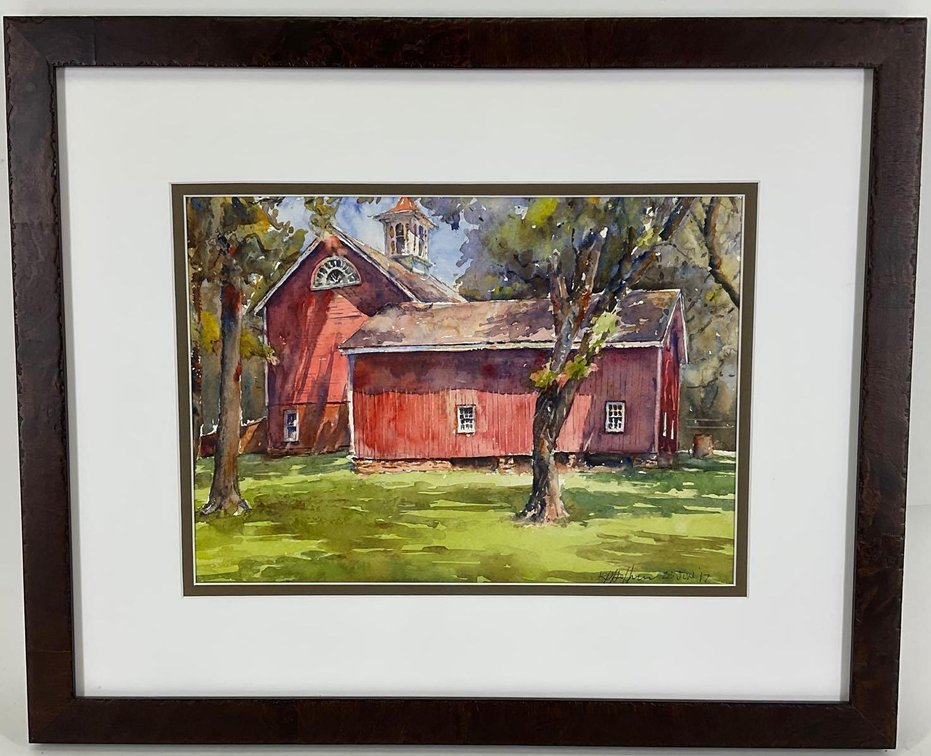 Watercolor, signed 