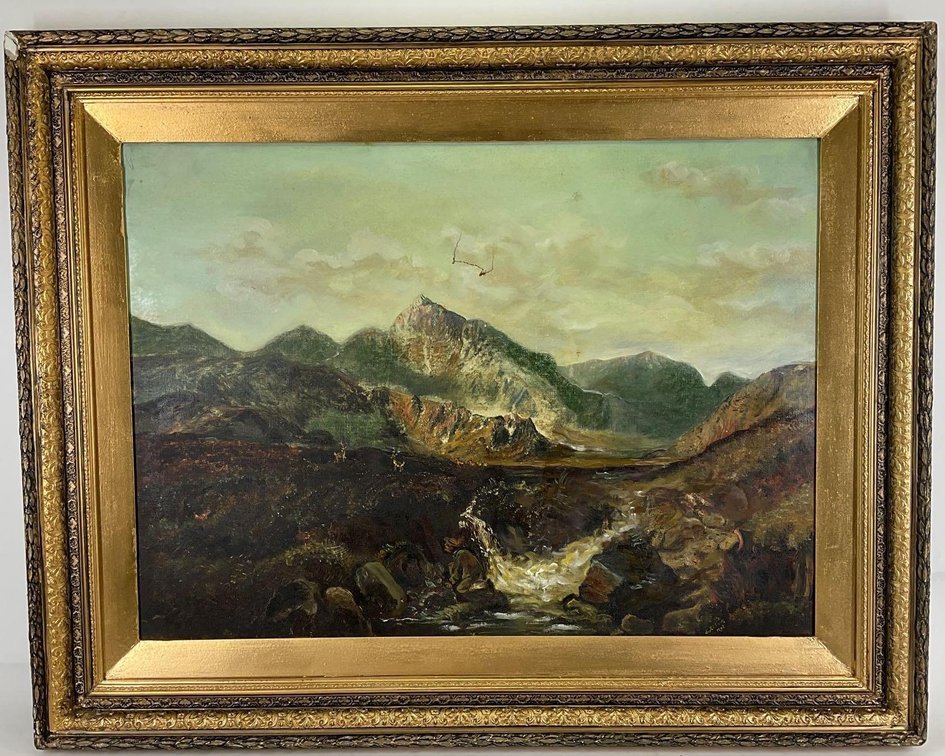 Oil on Canvas, signed 
