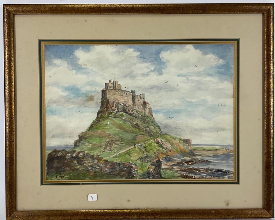 Watercolor, signed