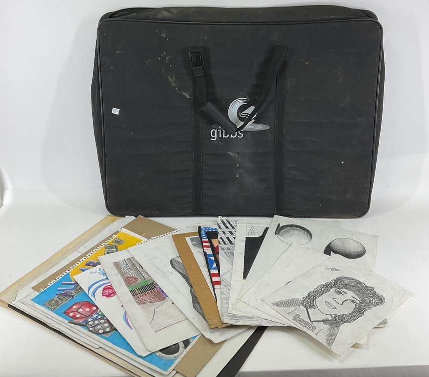 Art Portfolio with Original Drawings