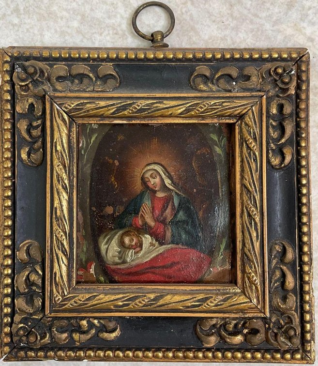 Oil on Tin 