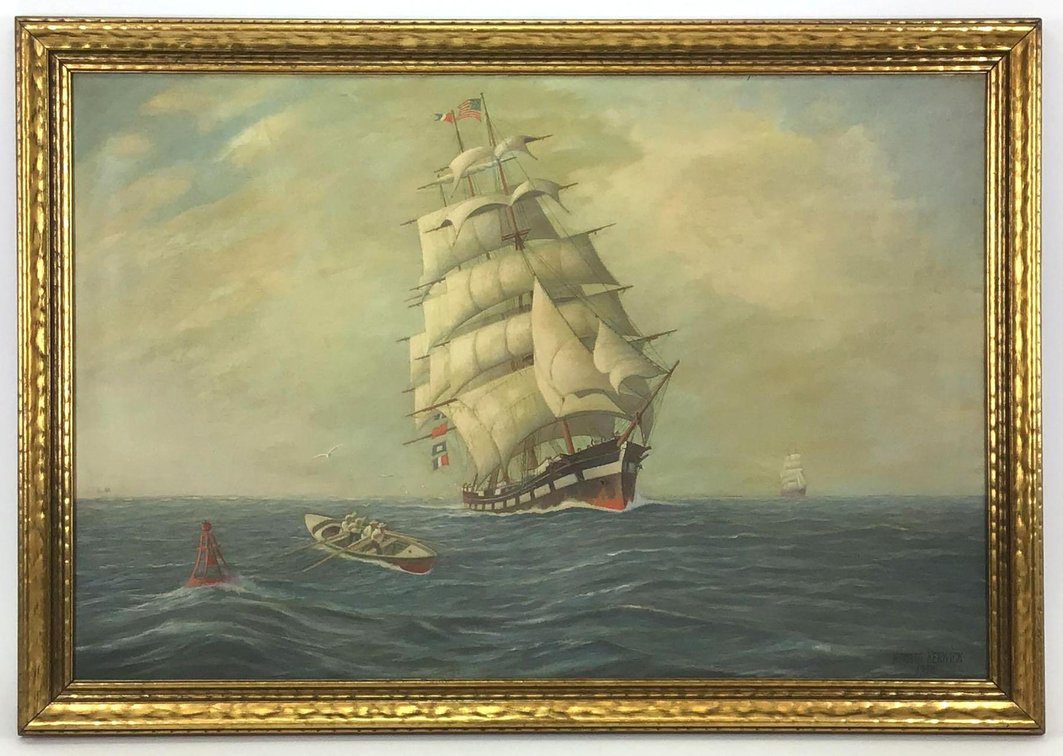 Oil on Canvas, Signed