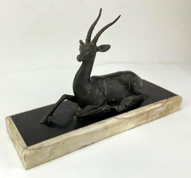 Bronze Sculpture of an Antelope