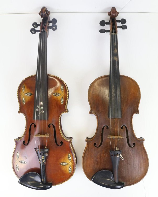 2 Vintage Violins
