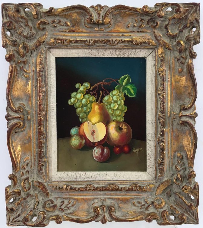 Oil on Board, signed 