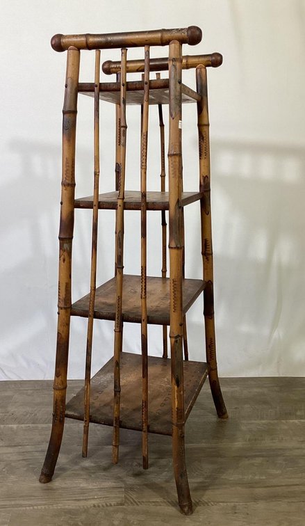 Bamboo Shelf & Plant Stand