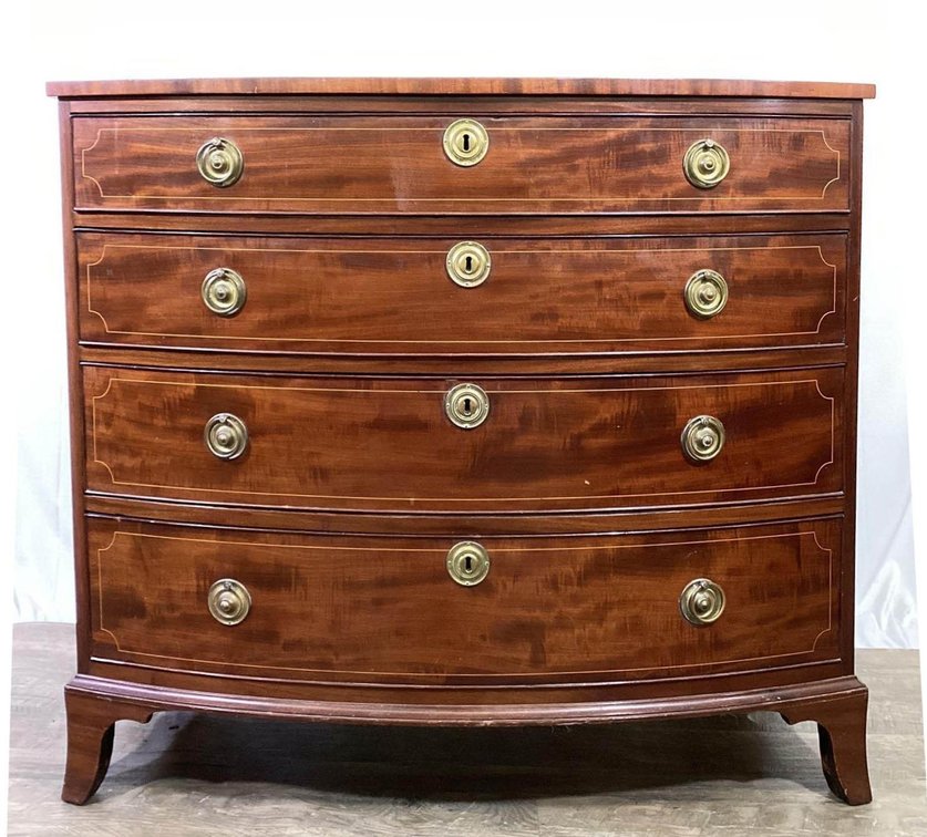 Bow Front Dresser