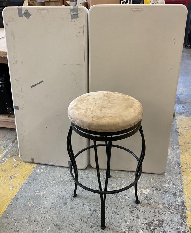 Folding Tables and Stool