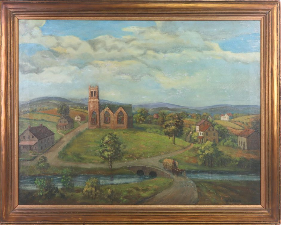 Walter Emerson Baum  (1884 - 1956) Newcomb Macklin Frame