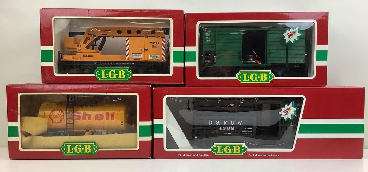 LGB Train Cars