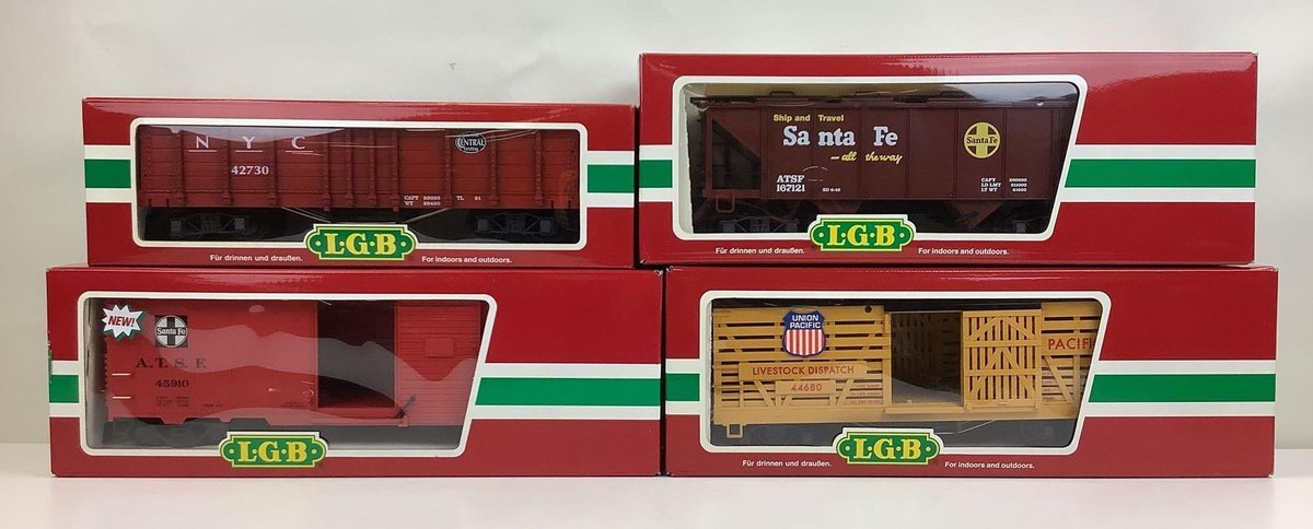 LGB Queen Mary Series Train Cars