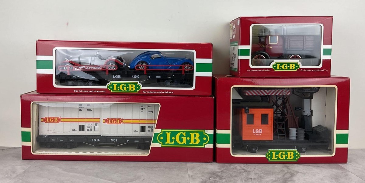 LGB Train Cars