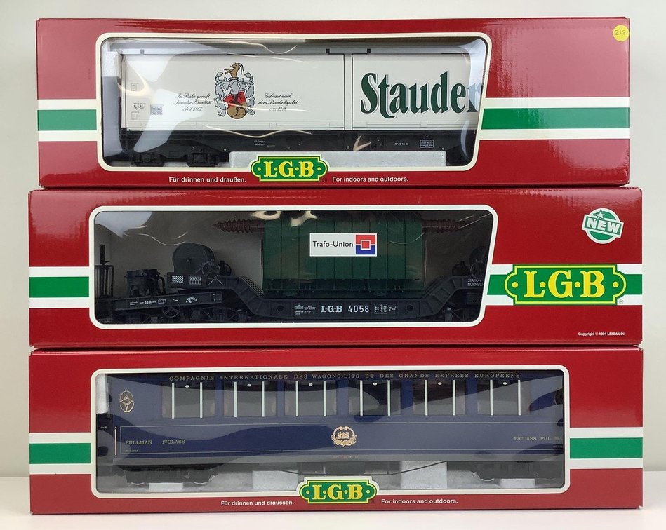 LGB Train Cars