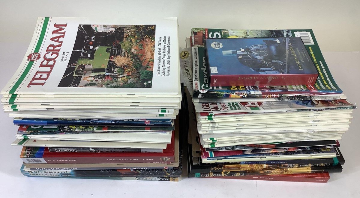 LGB Train Catalogs and Ephemera 