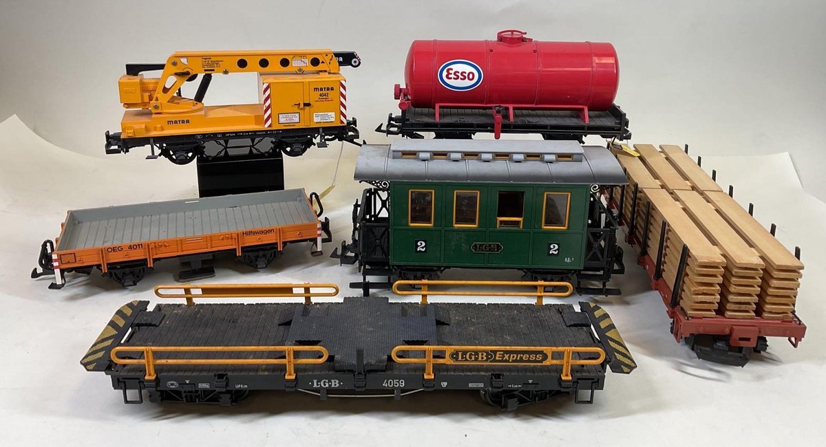 LGB Train Cars