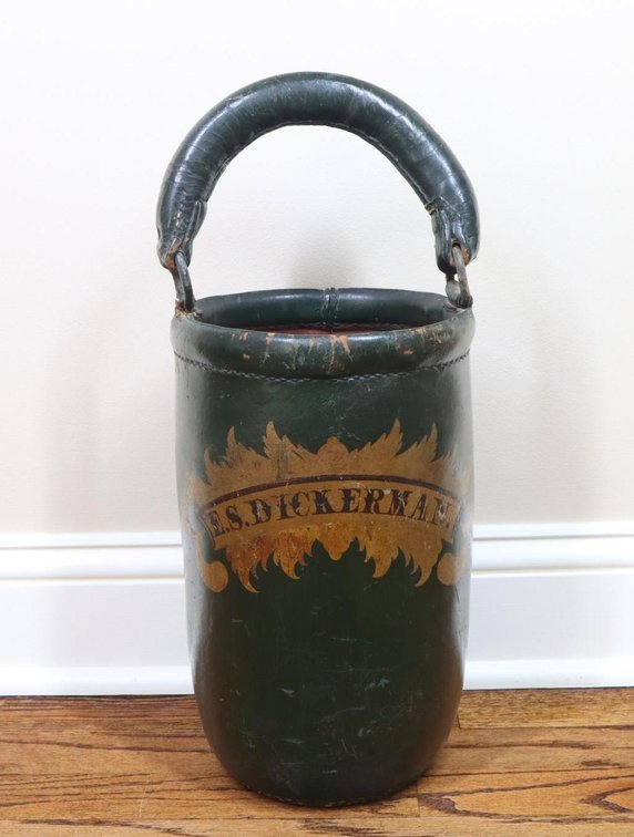 Leather Fire Bucket