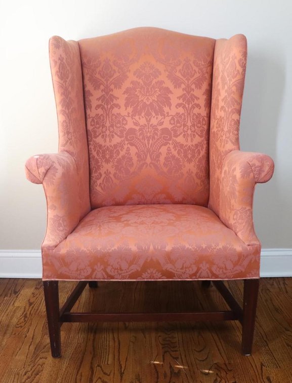 Hepplewhite Style Fireside Chair