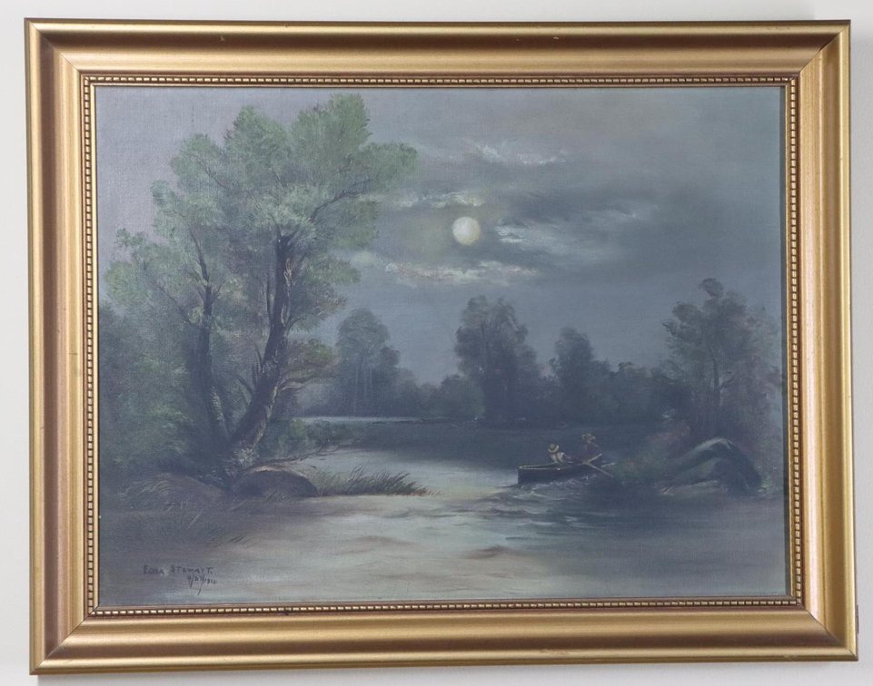 Edna Stewart Oil Painting